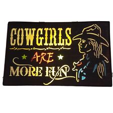 Cowgirls fun metal for sale  Tucumcari