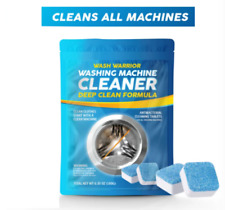 Limpador de máquina de lavar Wash Warrior Advanced 6 comprimidos - Molde odor de cheiro, usado comprar usado  Enviando para Brazil