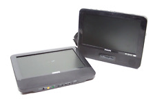DVD player portátil Philips PD9012M/37 9" LCD tela dupla unidades principais e extensores, usado comprar usado  Enviando para Brazil