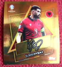 TOPPS EURO 2024 STICKER - 1 FOIL Sticker - GOLD PARALLEL - Elseid Hysaj ALB SP for sale  Shipping to South Africa