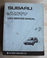 1988 subaru justy for sale  Napa