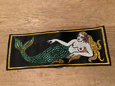 Vintage mermaid patch usato  Spedire a Italy