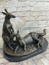 Bronze kangourou sculpture for sale  Shipping to Canada