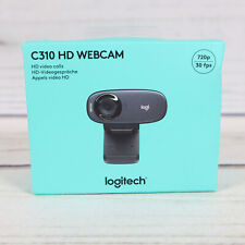 Usado, Webcam Logitech C310 HD com microfone - Preto (960-001065) Vendedor do Reino Unido! comprar usado  Enviando para Brazil