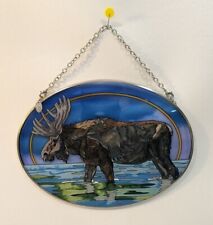 Handpainted suncatcher moose for sale  Richlandtown