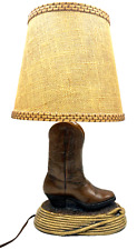 Cowboy boot lamp for sale  Livermore