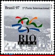 2613 BRASIL 1997 RIO DE JANEIRO, CANDIDATO 2004 JOGOS OLÍMPICOS DE VERÃO MI# 2734 MNH comprar usado  Brasil 