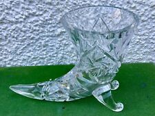 Lovely crystal cornucopia for sale  GIRVAN