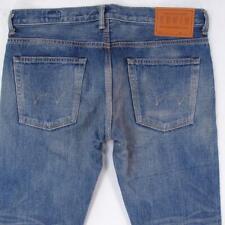 Jeans masculino EDWIN ESC33M azul cônico selvedge W33 L32 comprar usado  Enviando para Brazil