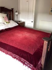 velvet throws bedspreads for sale  HOLMFIRTH