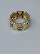 18ct Gold Screw Band Ring for sale  Shipping to South Africa