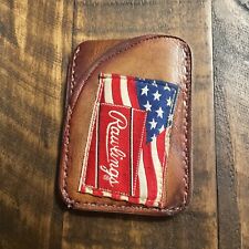 Leather money clip for sale  Shipping to Ireland