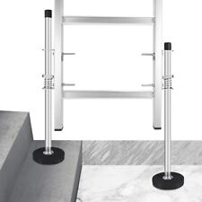 Ladder Leveler Pair with Engraved Anti-Slip Adjustable Extension Leg Stabilizer, used for sale  Shipping to South Africa