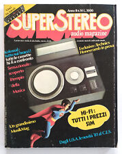 Superstereo audio magazine usato  Ferrara
