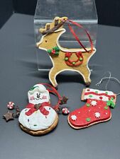 Reindeer snowman stocking for sale  Shipping to Ireland