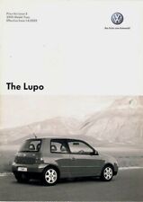 Volkswagen lupo specifications for sale  UK