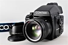 [CLA sería casi nuevo] Contax 645 medio formato cámara de cine Planar 80mm F2 Lente de Japón, usado segunda mano  Embacar hacia Spain