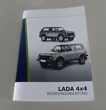 Betriebsanleitung / Handbuch Lada Niva 4x4 + 4x4 Urban 3- & 5türig Stand 11/2020 comprar usado  Enviando para Brazil