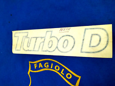 Scritta turbo logo usato  Aprilia