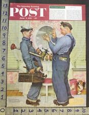 1951 Handyman fontanero dormitorio perfume humor norman rockwell artista cubierta 33168  segunda mano  Embacar hacia Argentina