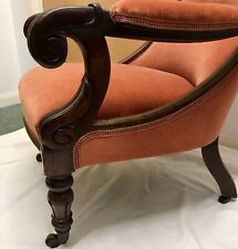 Luxurious Howard Style Victorian Walnut Armchair. Local Delivery Poss., used for sale  Shipping to South Africa