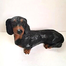 Used, Homco Vintage 1989 Dachshund Puppy Dog Statue Life Like Glass Eyes Figurine #886 for sale  Shipping to South Africa
