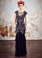 Miss Selfridge Różowa Czarna Cekinowa Sukienka Maxi Rozmiar 8, używany na sprzedaż  PL