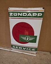 Emailleschild zündapp service gebraucht kaufen  Berlin