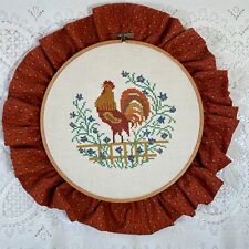 Rooster cross stitch for sale  Bridgeton