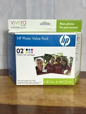 Cartucho de tóner y papel HP Photo Value Pack Q7964AN140 para 150 fotos segunda mano  Embacar hacia Mexico