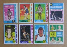 1974-75 TOPPS BASKETBALL CARD SINGLES COMPLETE YOUR SET U-PICK UPDATED 4/4 for sale  Shipping to South Africa