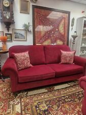 Seater red sofa for sale  PONTEFRACT