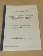 Archdale radial drilling for sale  MANSFIELD