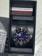 Relógio Tissot Seastar 1000 Powermatic 80 mostrador preto azul T120.407.37.051.01, usado comprar usado  Enviando para Brazil