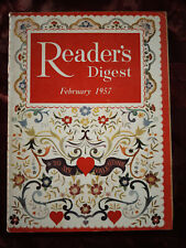 Readers Digest February 1957 H Allen Smith Robert Buck Stuart Chase Grand Canyon, used for sale  Shipping to South Africa