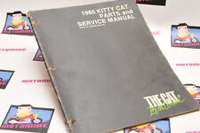 Genuine ARCTIC CAT Factory Service Shop Manual + Parts  KITTY 1985 2254-312   for sale  Shipping to Canada