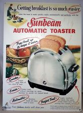 Sunbeam automatic toaster for sale  COWBRIDGE