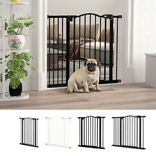 Adjustable Width and Tall Metal Pet Gate Safety Barrier w/ Auto-Close Door for sale  Shipping to South Africa