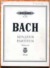 Bach sonates partitas d'occasion  Strasbourg-
