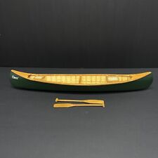 Usado, Modelo de madeira vintage Orvis amostra de vendedor canoa com remos 153/4 polegadas raro  comprar usado  Enviando para Brazil