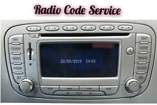 Ford radio code for sale  SIDCUP