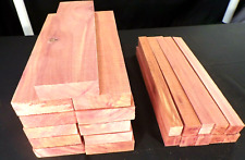 Red Cedar Craft Wood 12"x 3" x 1"  & 12" x 1" x 1" 21pcs. Smells Great! for sale  Shipping to South Africa