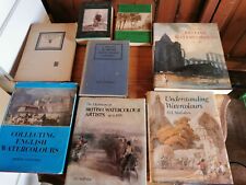 Watercolour books joblot for sale  FRINTON-ON-SEA