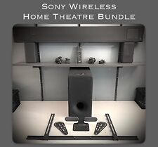 Pacote de home theater sem fio Sony: Soundbar HT-5000, Sub SA-SW3, conjunto traseiro SA-RS3S comprar usado  Enviando para Brazil