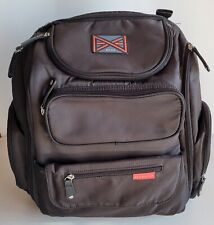 Bolsa Nation bolsa de fraldas feminina masculina preta mochila com alças e bolsos para carrinho  comprar usado  Enviando para Brazil