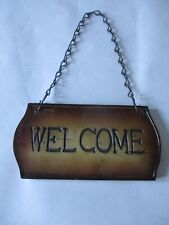 Welcome hanging sign for sale  STREET