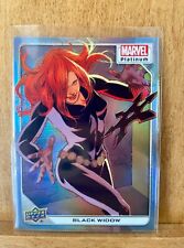 Viúva Negra | Rainbow Parallel | 2023 Upper Deck Marvel Platinum #89 comprar usado  Enviando para Brazil