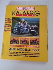 Motorrad katalog 1992 gebraucht kaufen  Landau