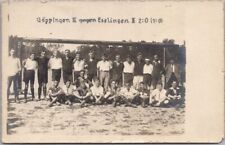 Postal foto vintage de fútbol alemán RPPC Goppingen Gegen Essingen 2:0 segunda mano  Embacar hacia Argentina