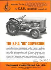 Folheto de conversão Fordson Major Tractor KFD 68 comprar usado  Enviando para Brazil